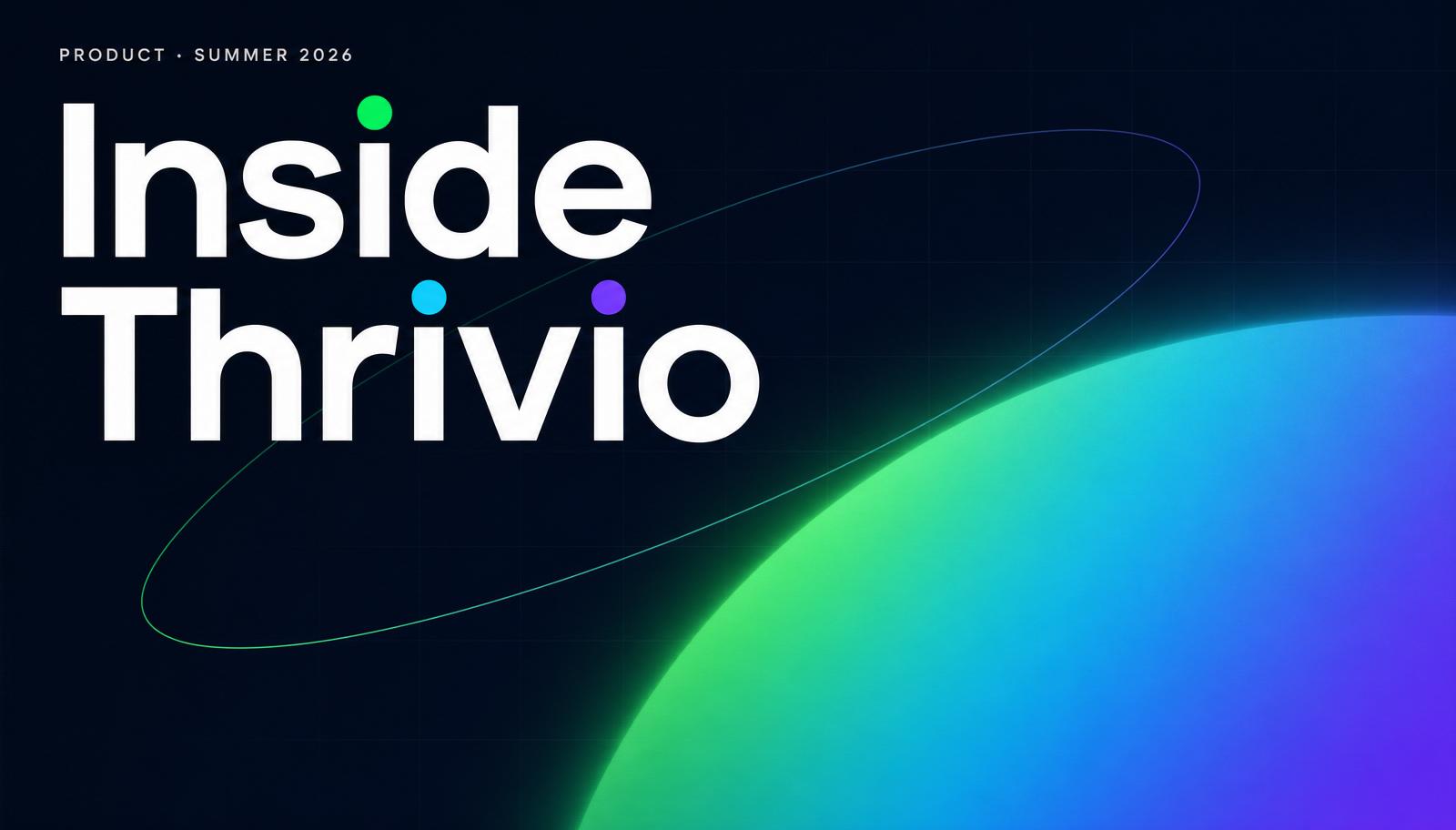 Inside Thrivio — Summer 2026